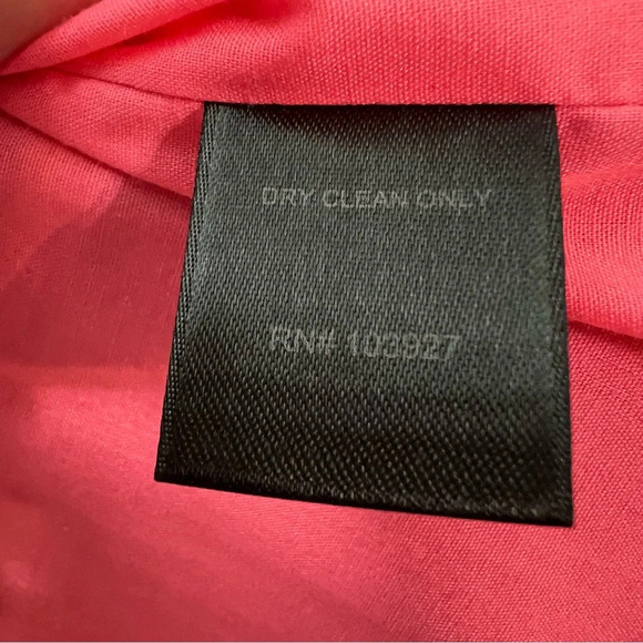 Marc Jacobs Red Tweed Cropped Belted Jacket Sz S - Picture 9 of 12